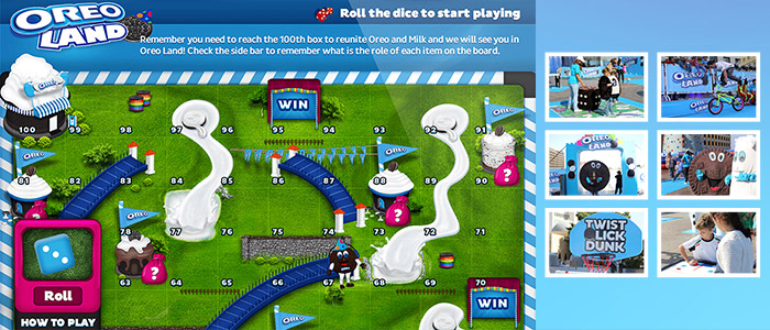 Oreo Land Facebook campaign