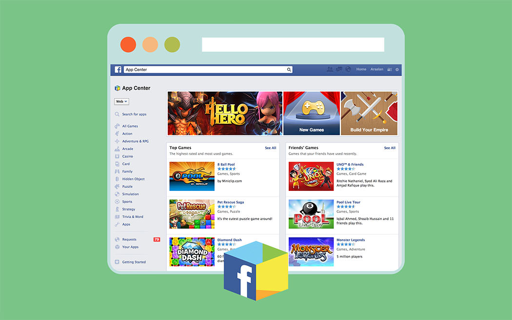 Facebook Introducing the App Center «