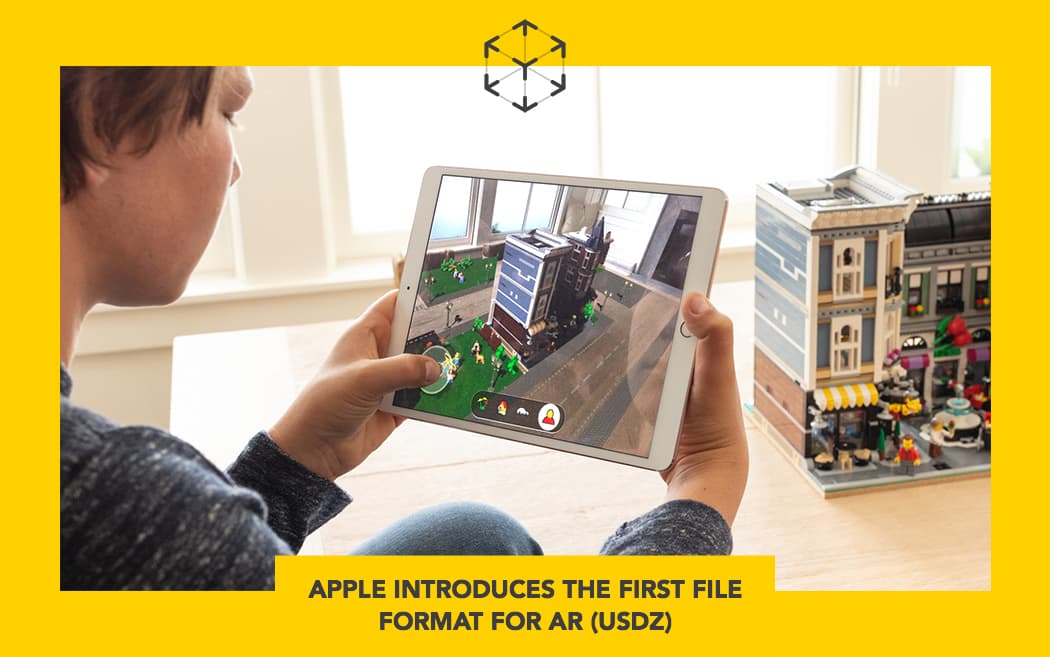 Apple introduces the first file format for AR (usdz)