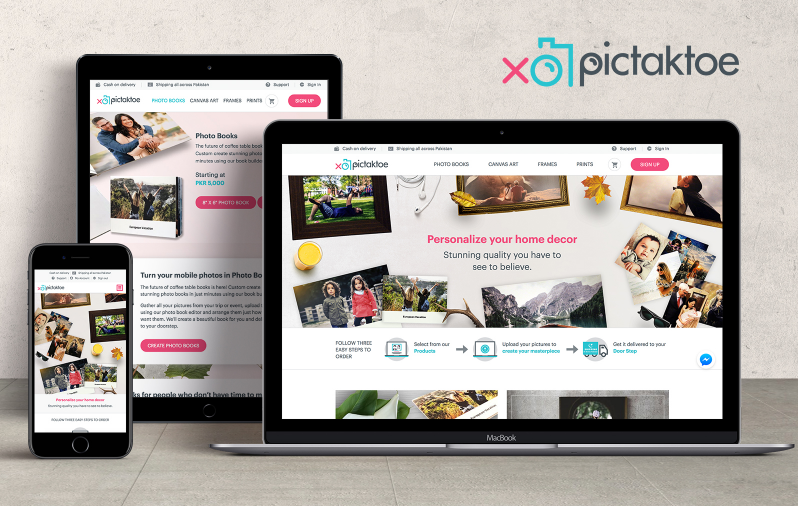 PicTakToe Ecommerce Platform