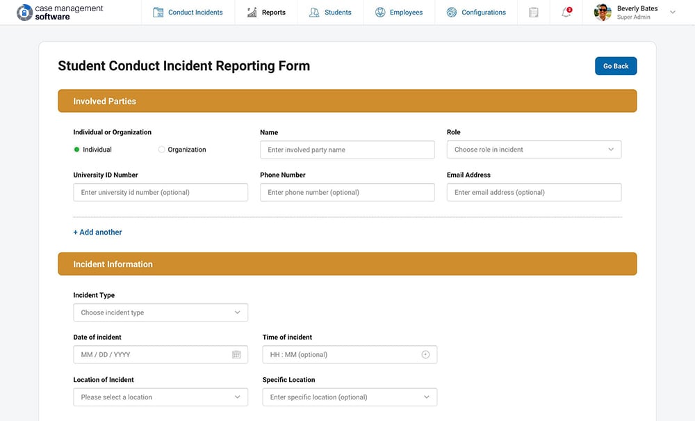 Case Management Software Preview 7