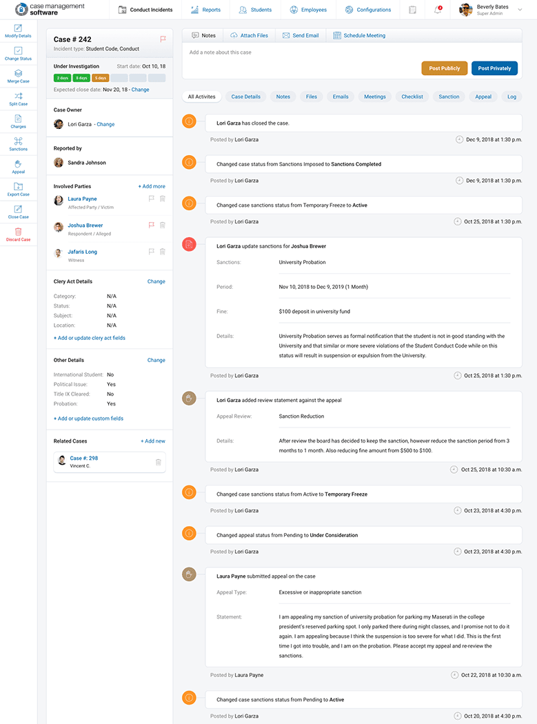 Case Management App Preview 2